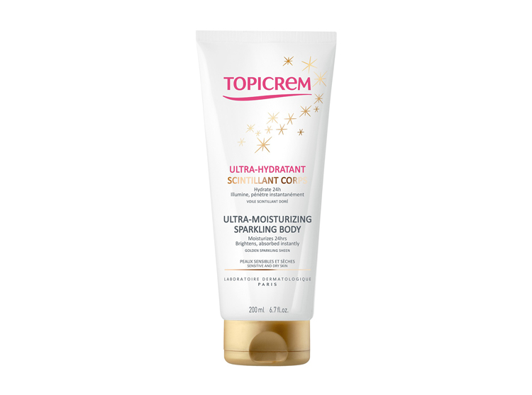 Topicrem ultra-hydratant scintillant corps - 200ml
