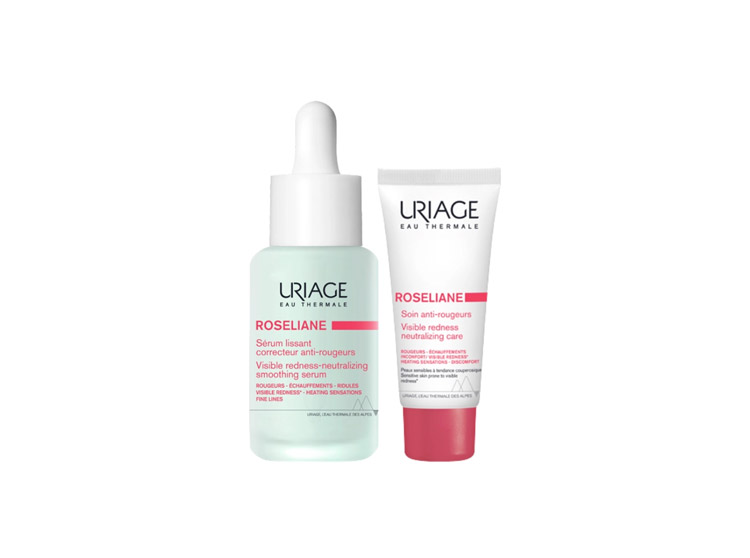 Roseliane Coffret Duo Anti-Rougeurs Sérum Lissant et Soin Anti-Rougeurs - 30+15ml