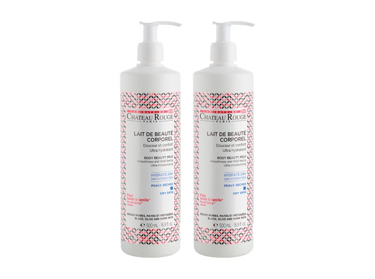 Chateau rouge Lait de beauté Ultra hydratant - 2x500ml