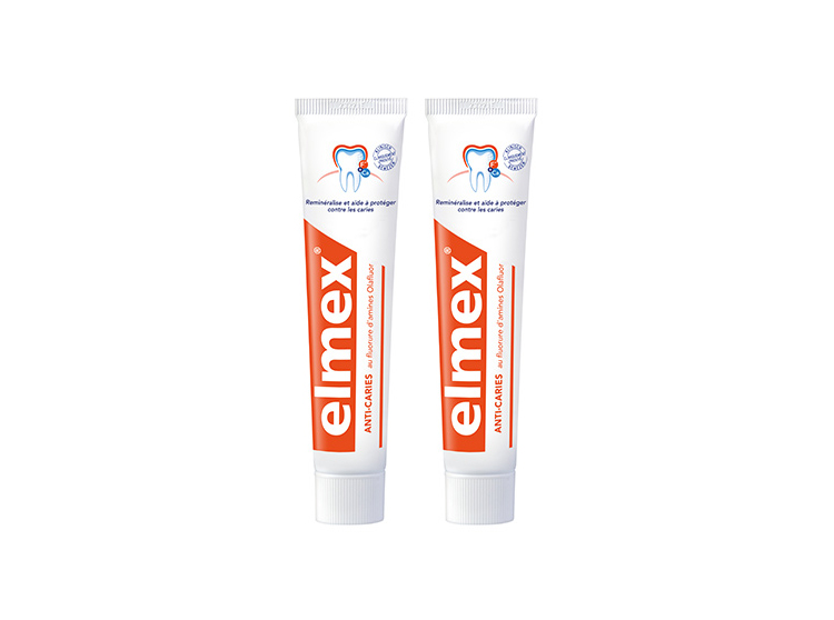 Elmex Dentifrice protection caries - 2x75ml