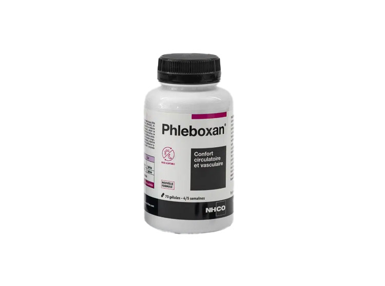 Phleboxan Confort circulatoire et vasculaire - 70 gélules
