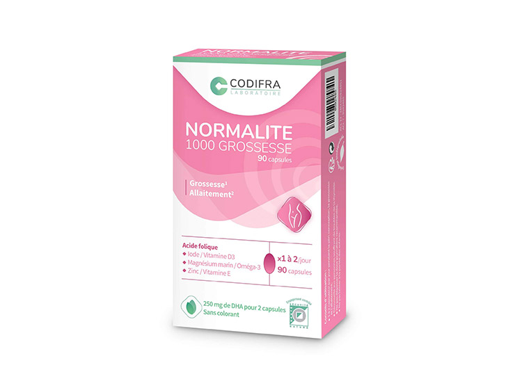 Codifra Normalite 1000 Grossesse - 90 capsules