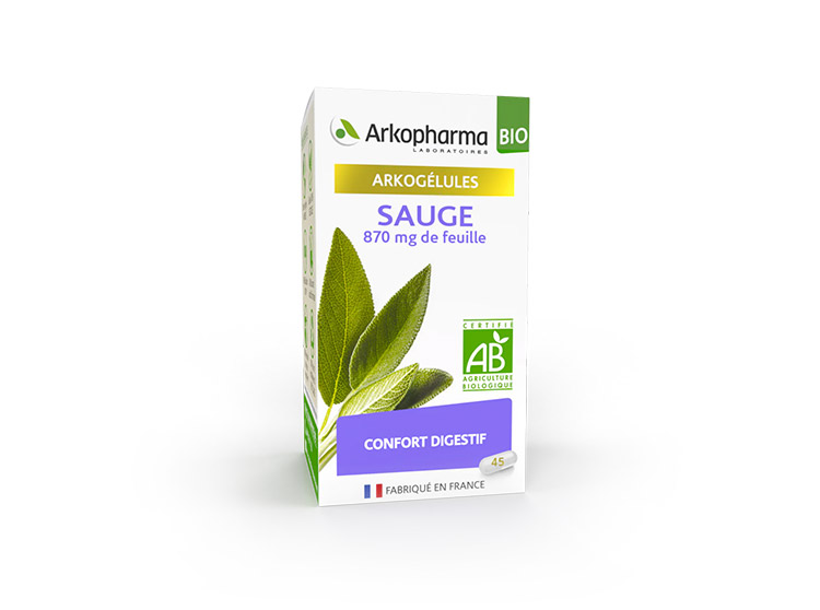 Arkopharma Arkogélules Sauge BIO - 45 gélules