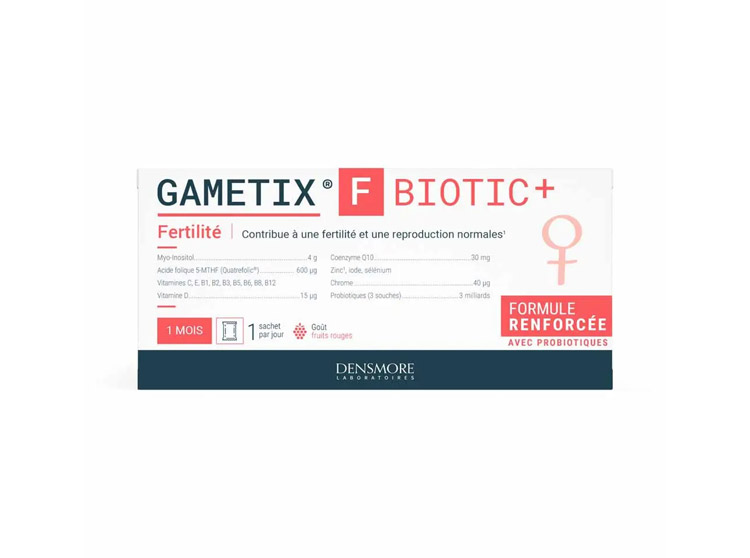 Gametix F Biotic + Fertilité - 30 sachets