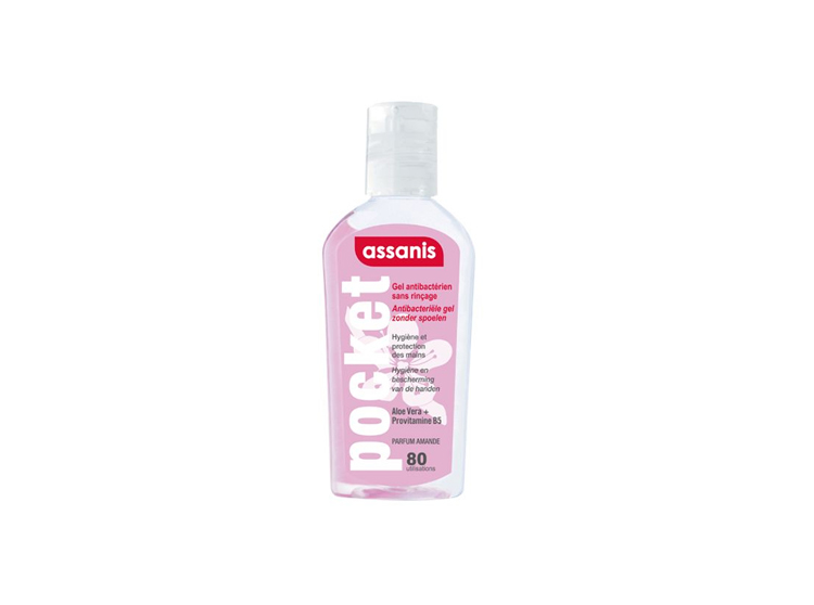 Assanis Pocket gel amande - 80ml