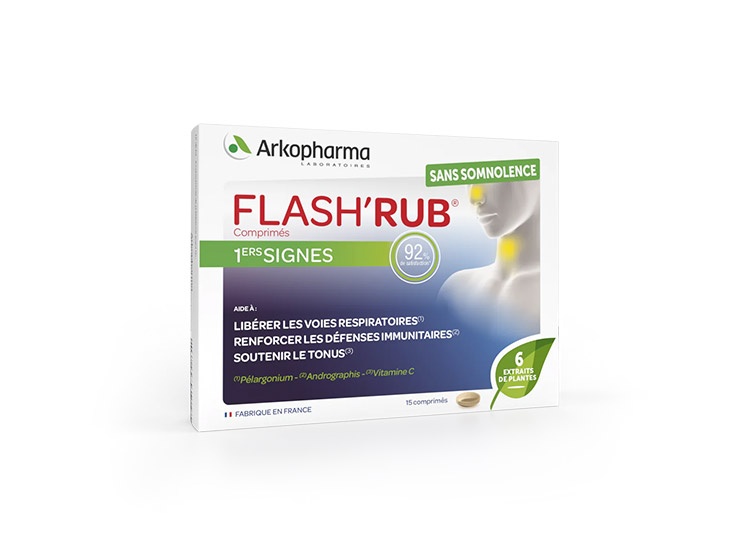 Arkopharma Flash'Rub comprimé 1ers signes - 15 comprimés