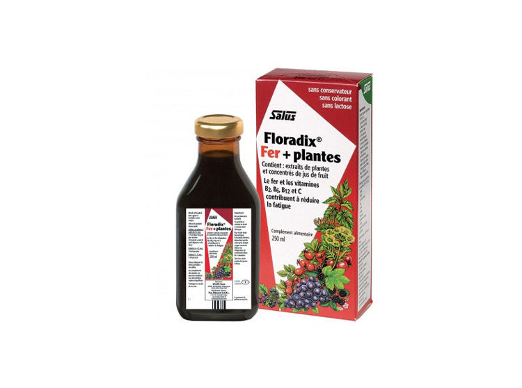 Salus Floradix Fer +Plantes - 250ml