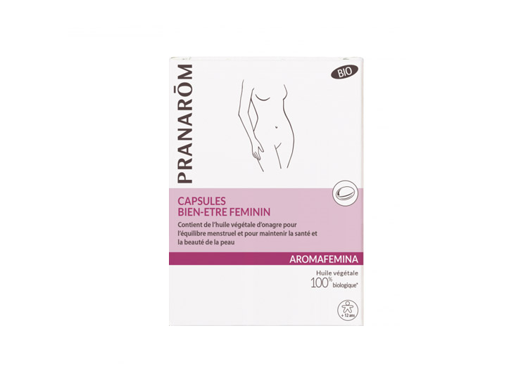 Pranarôm Aromafemina Capsules Bien-être Féminin BIO - 30 capsules