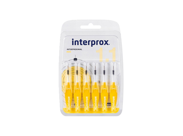 Interprox Mini Brossettes Interdentaires 1,1mm - 6 brossettes