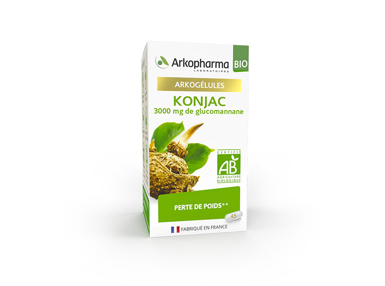 Arkopharma Arkogélules Konjac BIO - 45 gélules