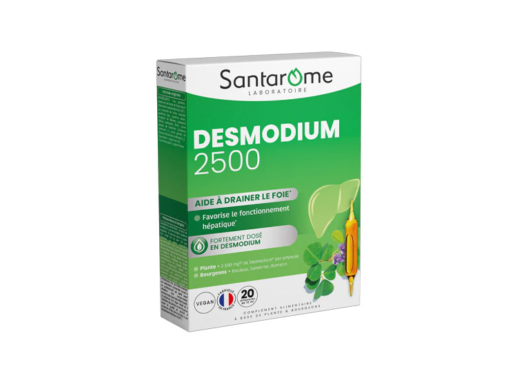 Santarome Desmodium 2500mg - 20 ampoules