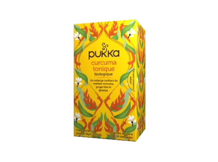 Pukka Infusion Curcuma Tonique BIO - 20 sachets