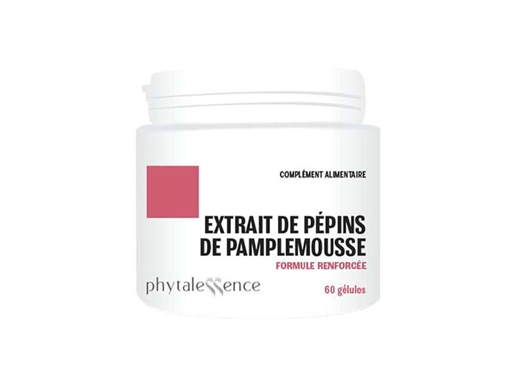 Phytalessence Extrait de Pépins de Pamplemousse - 60 gélules