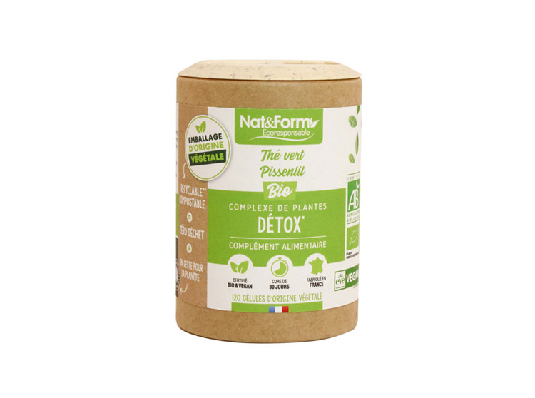 Ecoresponsable Thé vert Pissenlit BIO - 120 gélules