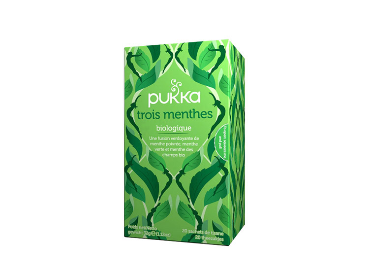 Pukka Infusion digestion 3 menthes BIO - 20 sachets