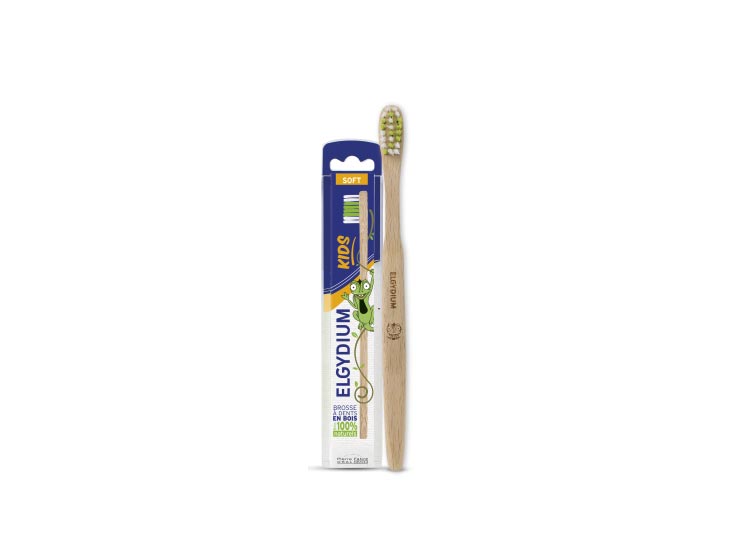 Elgydium brosse à dents kids eco conçue souple
