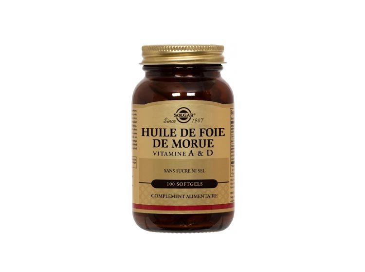 Solgar Huile de foie de morue - 100 softgels