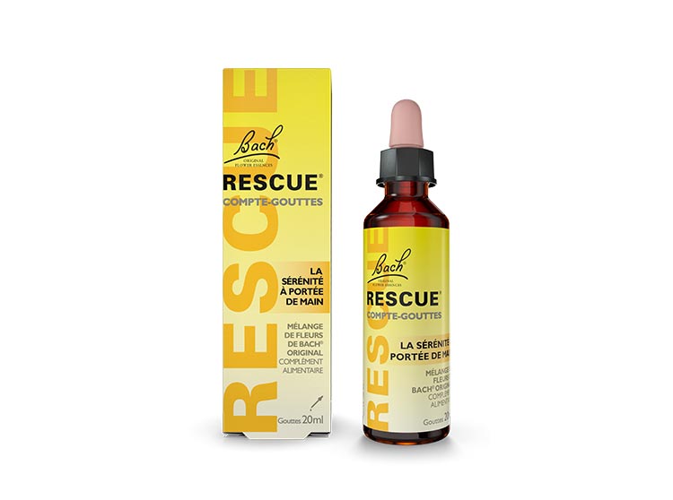 Bach Rescue Compte-gouttes - 20ml