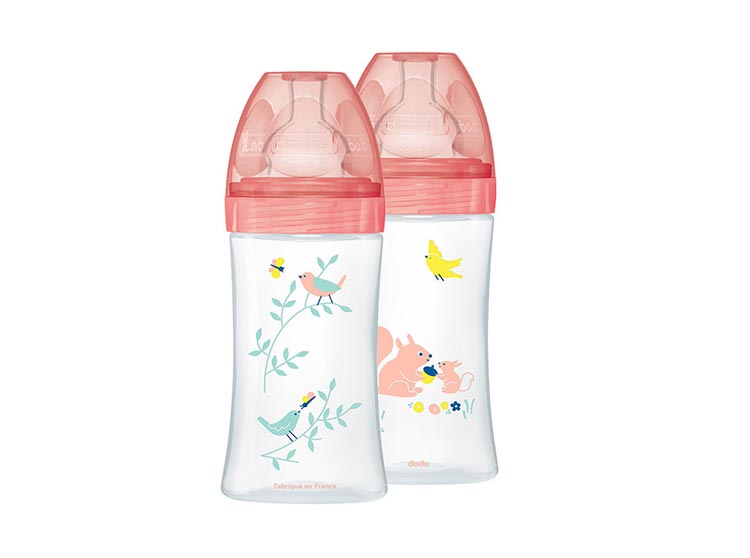 Dodie Sensation Biberon Plastique Jardin - 2 x 270 ml