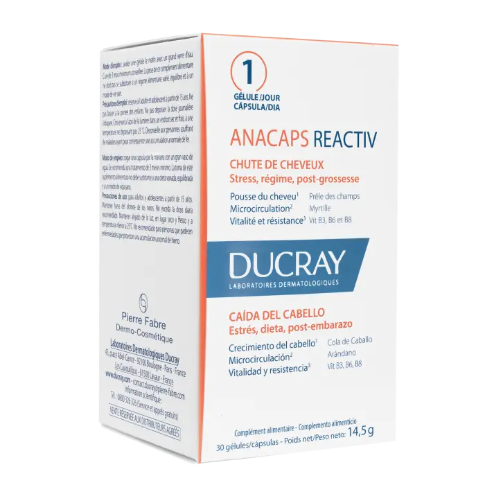 Ducray Anacaps REACTIV - 30 gélules