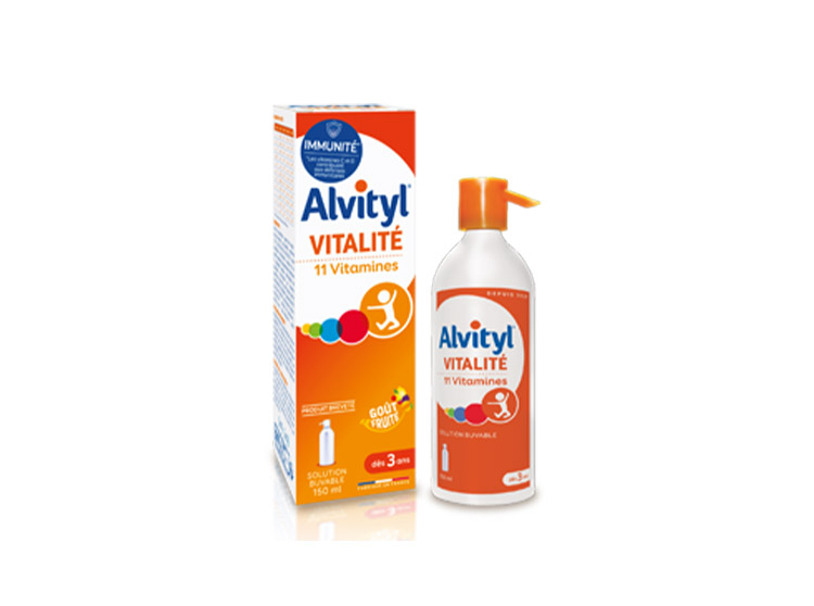 Alvityl Vitalité Solution Buvable Multivitaminée - 150 ml