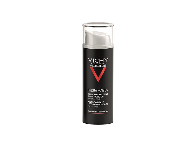 Vichy Homme Hydra Mag C+ Soin hydratant anti-fatigue Visage et Yeux - 50ml