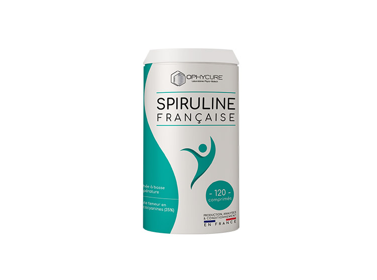 Ophycure Spiruline Française - 120 comprimés