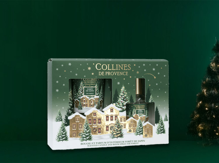 Coffret de Noël Foret de Sapin Collines de Provence