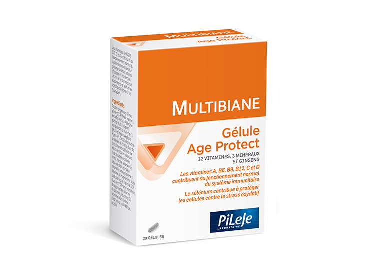 Pileje Multibiane Age protect - 30 gélules