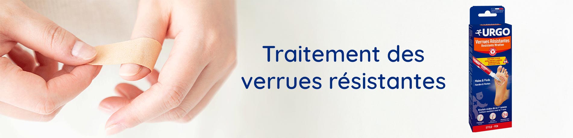 Stylo verrues resistantes urgo