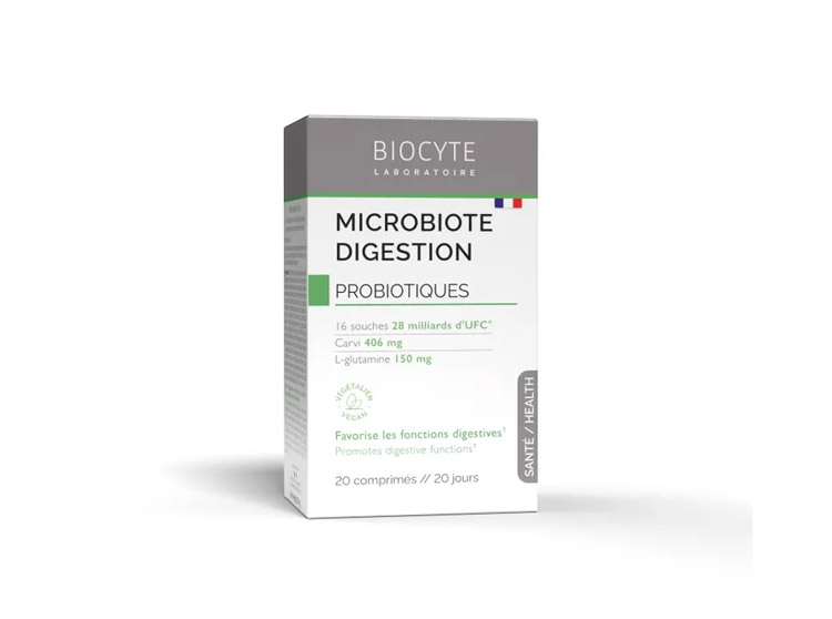 Microbiote Digestion Probiotiques - 30 Gélules