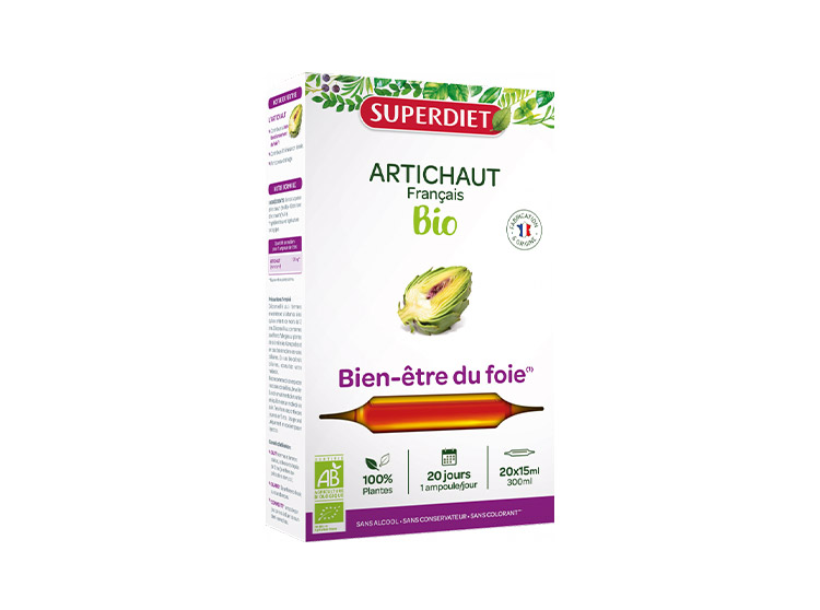 Superdiet Artichaut BIO - 20 x 15ml