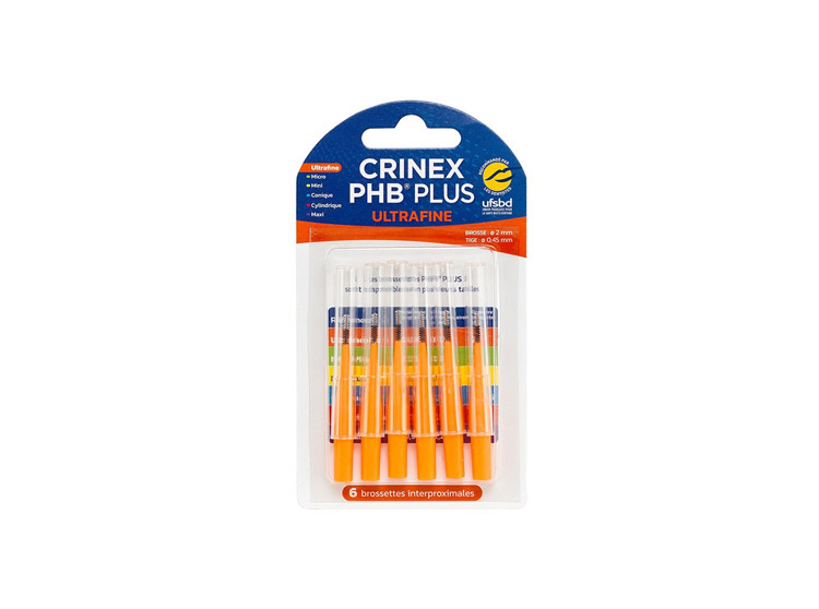 Crinex PHB Plus Ultrafine Brossettes interdentaires 0,7mm - 6 brossettes