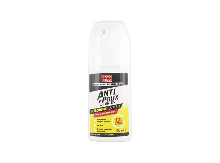 Cinq sur Cinq Spray répulsif anti-poux - 100 ml