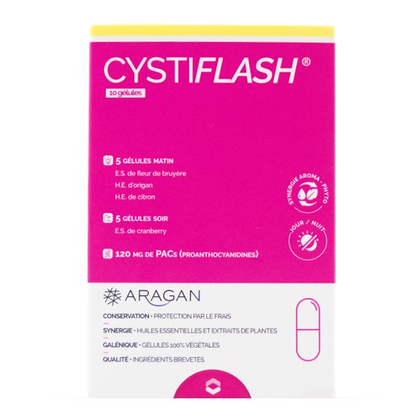 Cystiflash 10 gélules