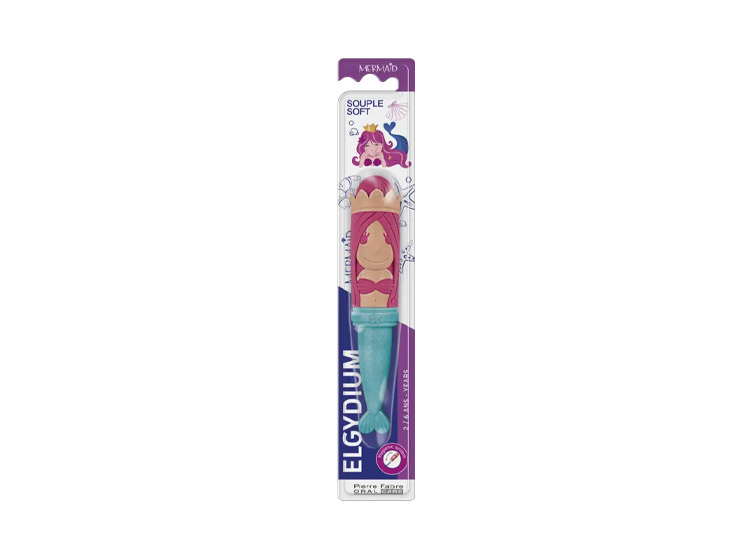 Brosse à Dents Kids Sirène - x1