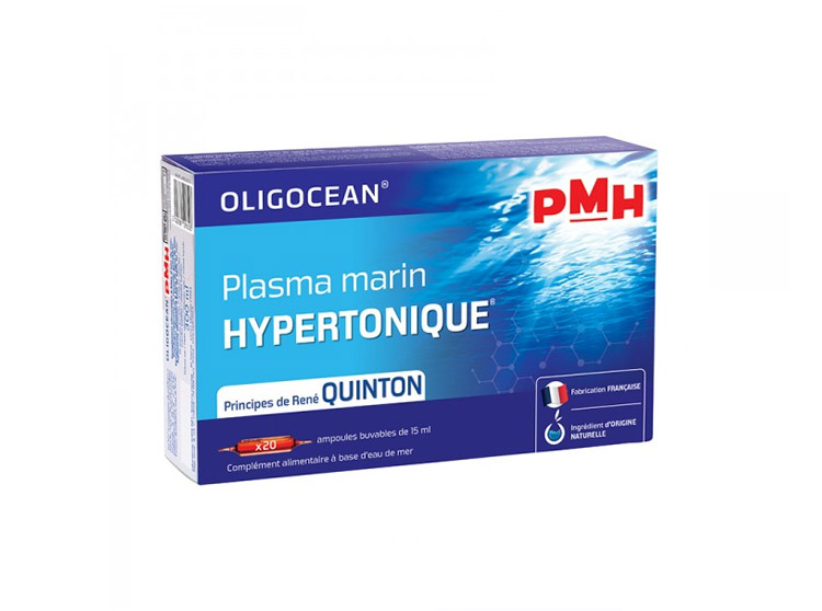 Superdiet Oligocean Plasma marin isotonique - 20 ampoules
