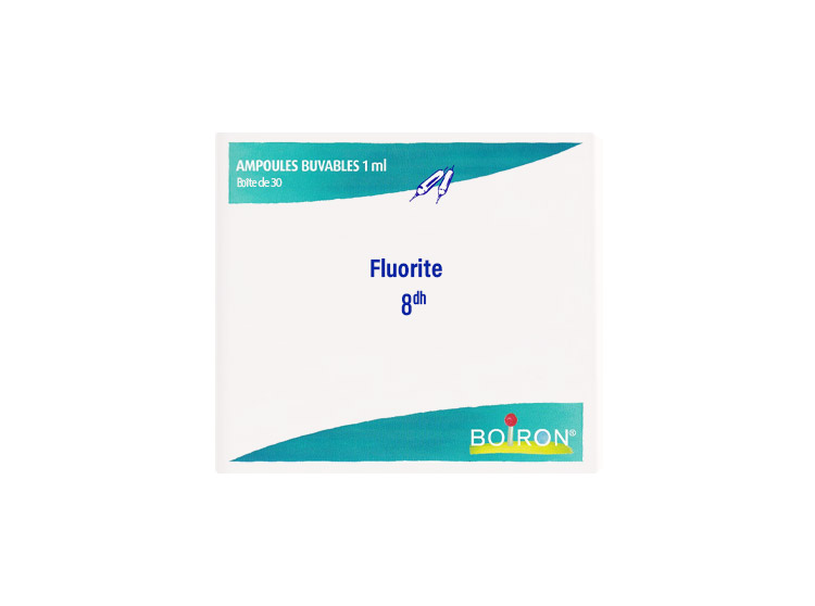 Boiron Fluorite 8DH Ampoules Buvables - 30 ampoules