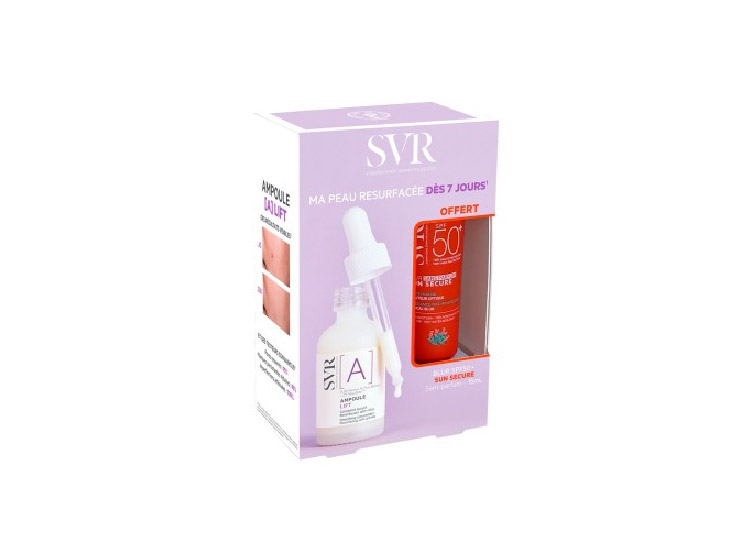 Routine Peau Resurfacée - Ampoule Lift + Sun Secure OFFERT - 30+15ml
