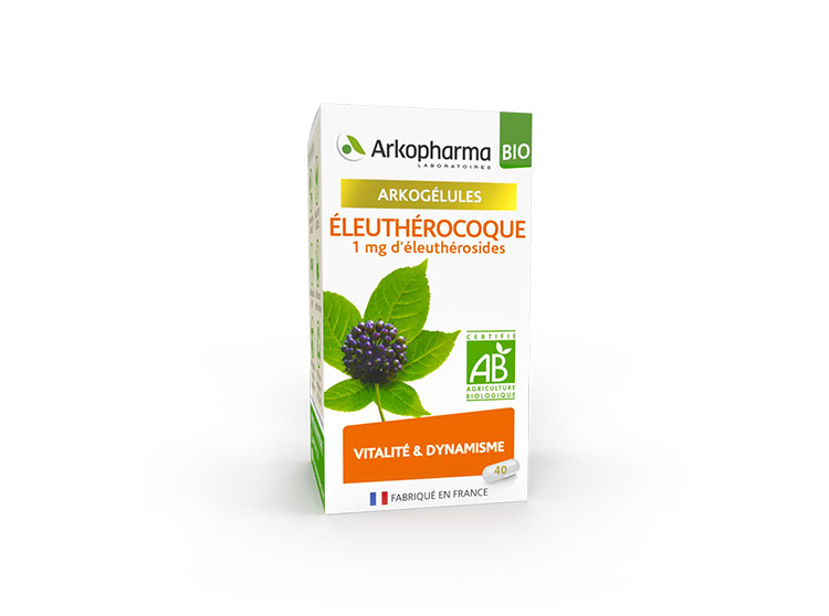 Arkopharma Arkogélules Éleuthérocoque BIO -  40 gélules