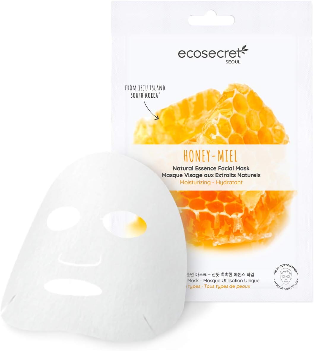 sheet mask coréen miel