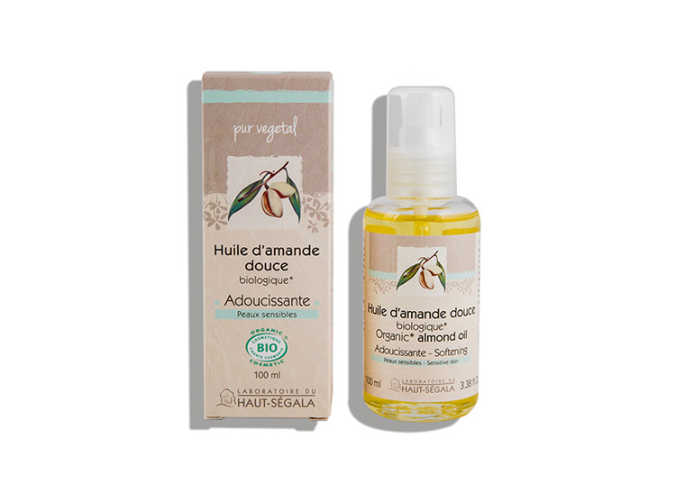 Haut-Ségala Huile Végétale d'Amande douce BIO - 100ml