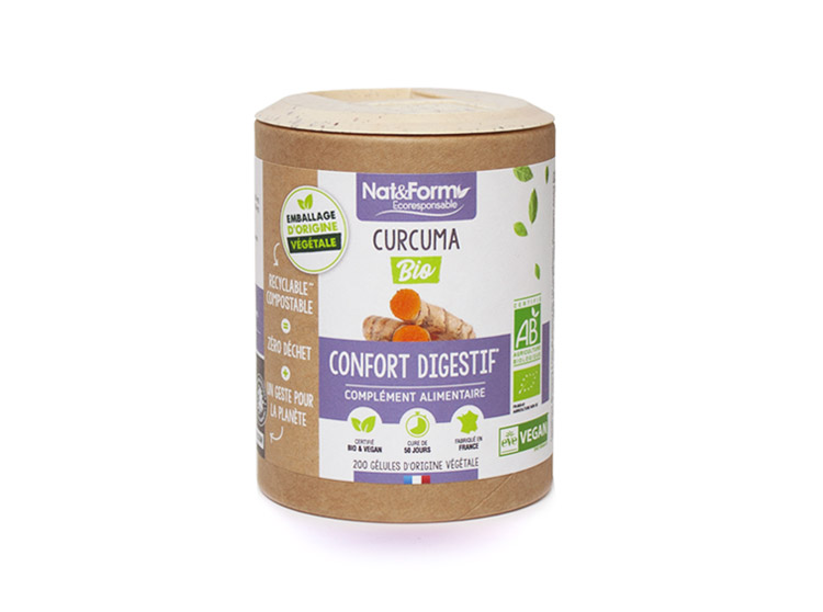 Ecoresponsable Curcuma BIO - 200 gélules