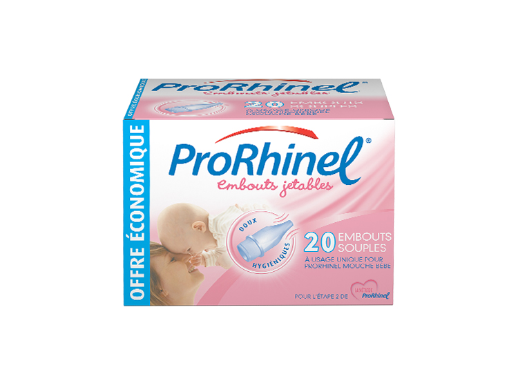 ProRhinel Embouts souples jetables - x20 embouts