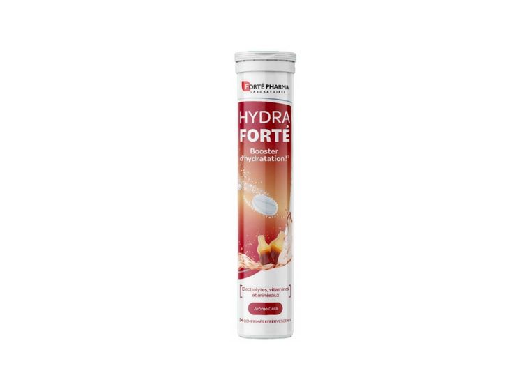 Hydra Forté Booster d'Hydratation Cola - 24 comprimés effervescents