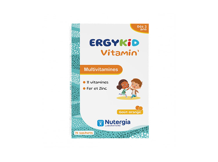 Nutergia Ergykid Vitamin' - 14 sachets
