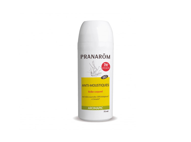 Pranarôm Aromapic Roller corporel Anti-moustique BIO - 75ml