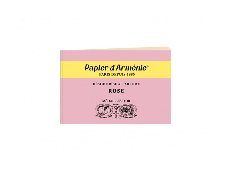 Carnet papier d'Arménie Rose