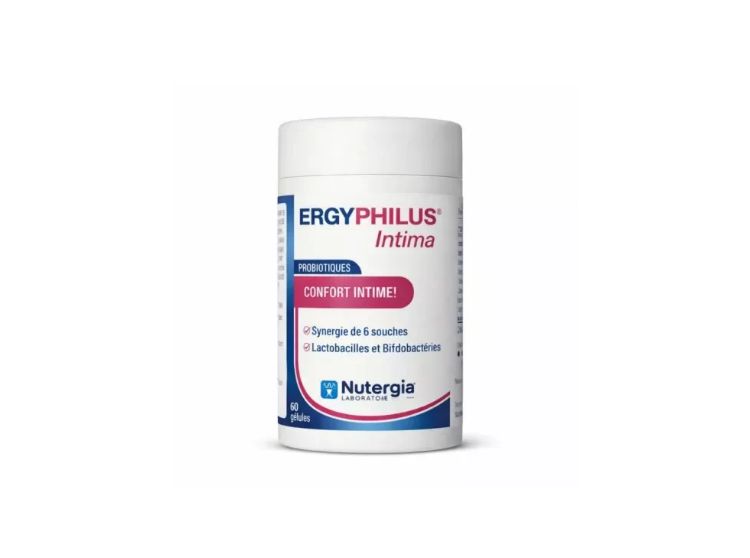 Nutergia Ergyphilus Intima Probiotiques Confort Intime - 60 gélules