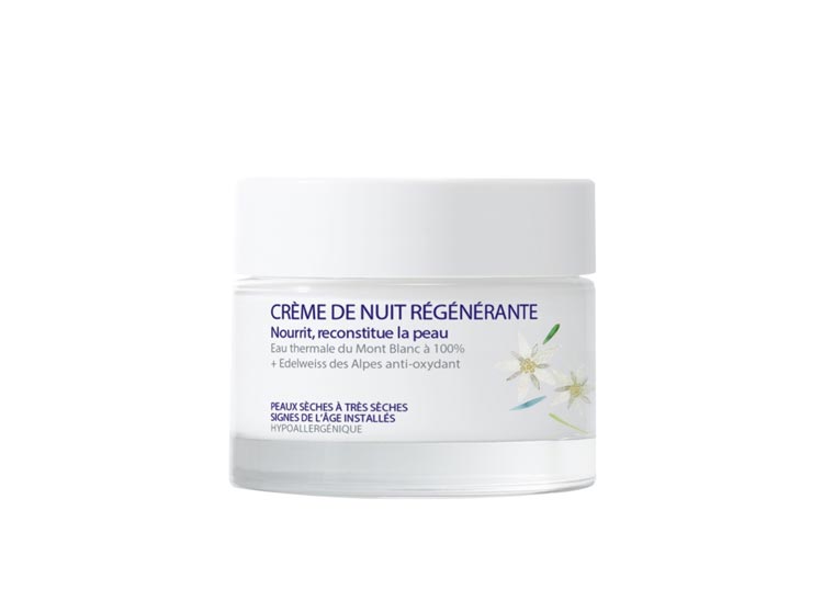 Saint Gervais Mont Blanc Crème de nuit régénérante - 50ml